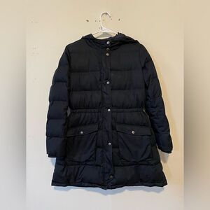Emporio Armani Black Puffer Winter Jacket Water Repellent Women’s